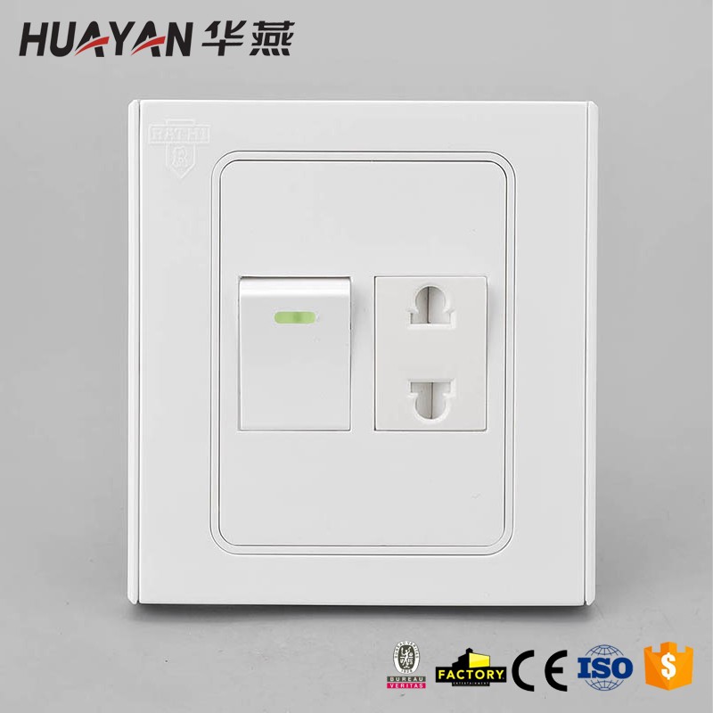 HYB-1GANG SWITCH 1SOCKET,HYB-1GANG SWITCH 1SOCKET