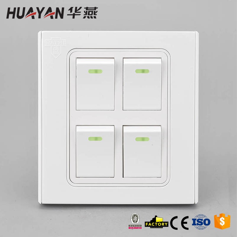 HYB-4GANG 1WAY SWITCH,HYB-4GANG 1WAY SWITCH