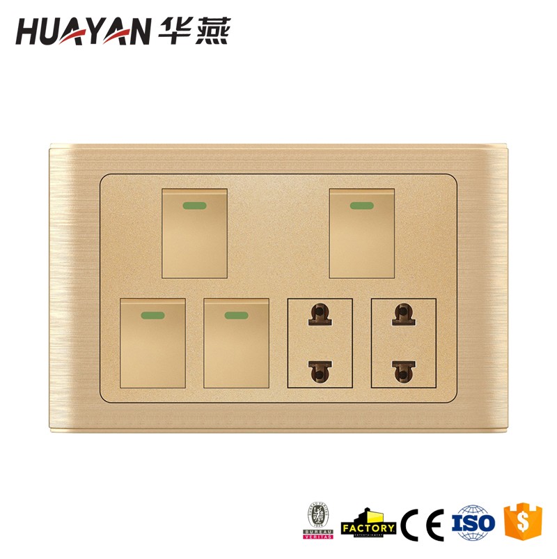 HYC-G-MOSAIC-4GANG SWITCH 2SOCKET,HYC-G-MOSAIC-4GANG SWITCH 2SOCKET