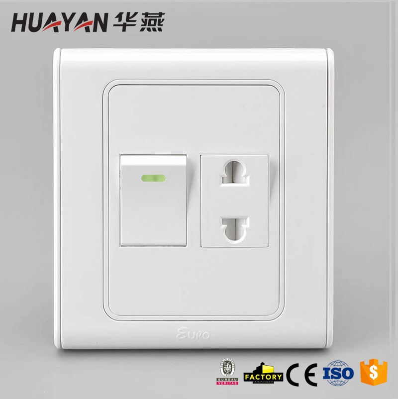 HYD-W-1GANG SWITCH 1SOCKET,HYD-W-1GANG SWITCH 1SOCKET