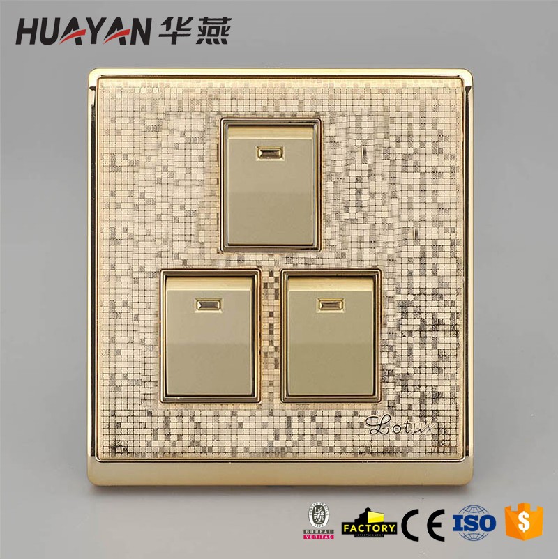 HYF-3GANG 1WAY SWITCH,HYF-3GANG 1WAY SWITCH