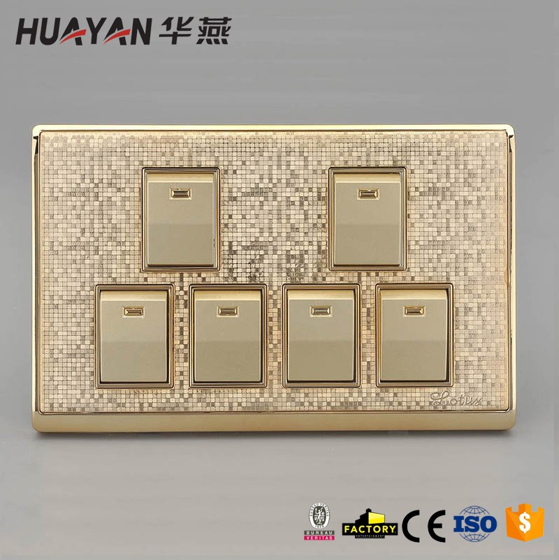 HYF-6GANG 1WAY SWITCH,HYF-6GANG 1WAY SWITCH