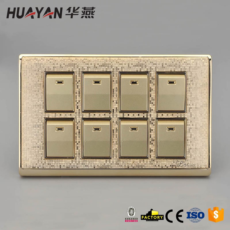 HYF-8GANG 1WAY SWITCH,HYF-8GANG 1WAY SWITCH