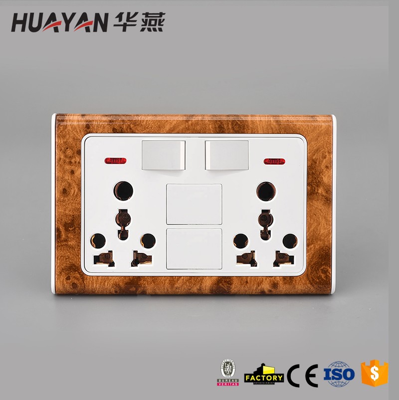 HYG-2GANG SWITCH DOUBLE 16A MULTI SOCKET,HYG-2GANG SWITCH DOUBLE 16A MULTI SOCKET