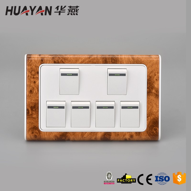 HYG-6GANG 1WAY SWITCH,HYG-6GANG 1WAY SWITCH