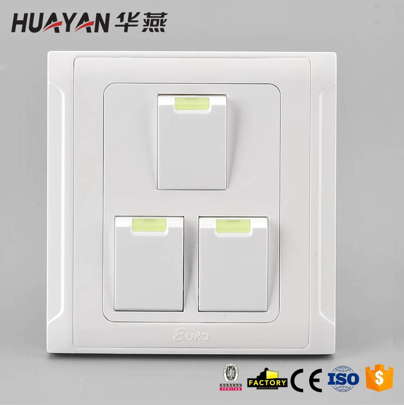 HYI-3GANG 1WAY SWITCH,HYI-3GANG 1WAY SWITCH