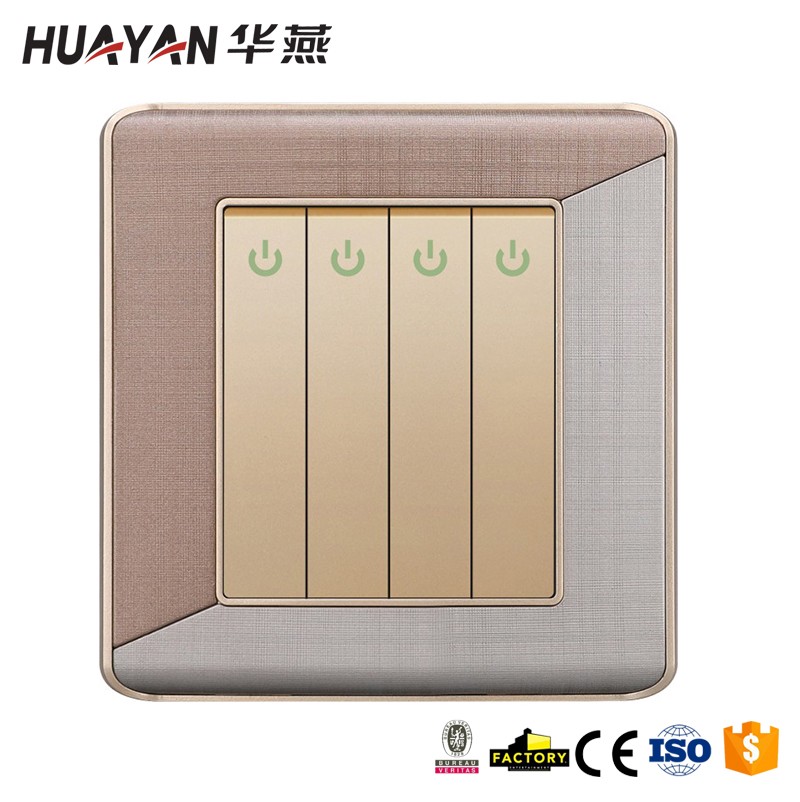 HYJ-4GANG 1WAY SWITCH,HYJ-4GANG 1WAY SWITCH