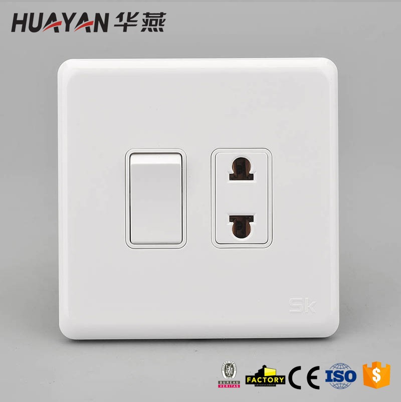 HYK-1GANG SWITCH 1SOCKET,HYK-1GANG SWITCH 1SOCKET