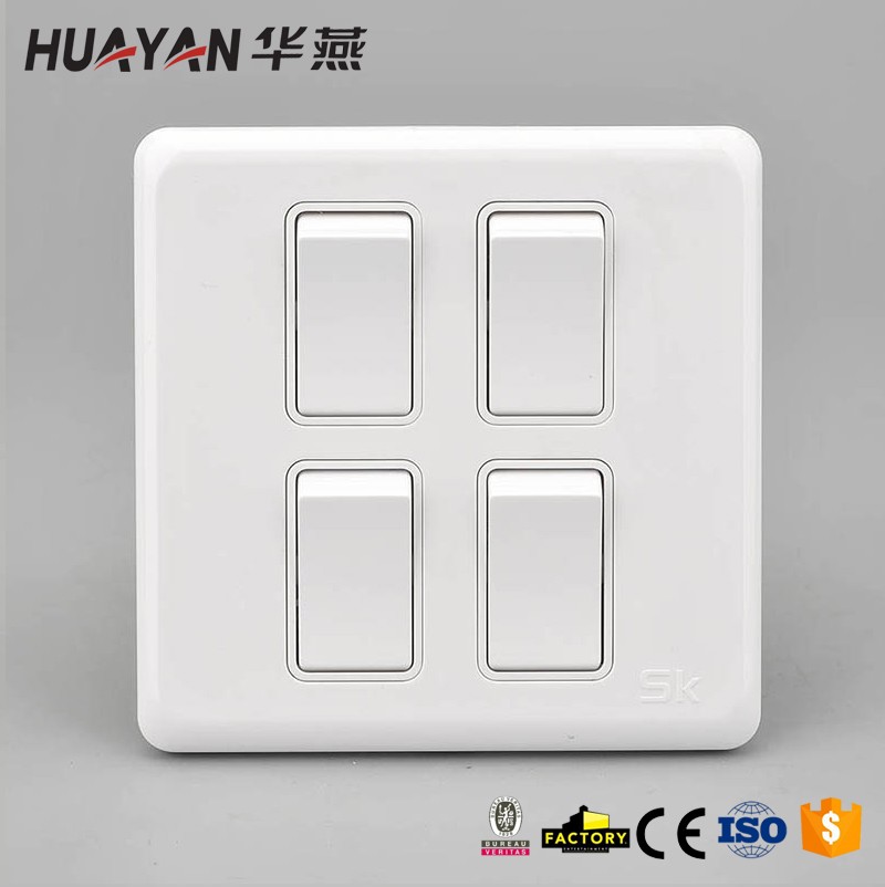 HYK-4GANG 1WAY SWITCH,HYK-4GANG 1WAY SWITCH