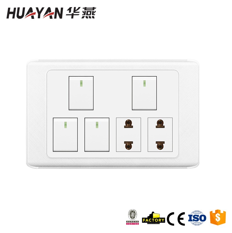 HYH-4GANG SWITCH 2SOCKET,HYH-4GANG SWITCH 2SOCKET