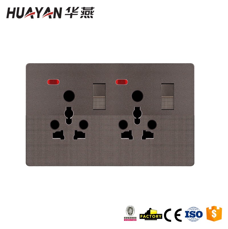 HYO-2GANG SWITCH DOUBLE 16A MULTI SOCKET,HYO-2GANG SWITCH DOUBLE 16A MULTI SOCKET