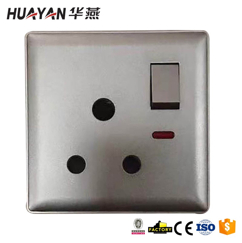 HYP-GRAY-1gang 15A SOCKET,HYP-GRAY-1gang 15A SOCKET