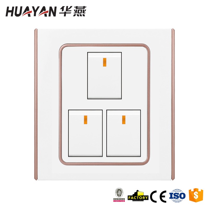 HYB-G-3GANG 1WAY SWITCH,HYB-G-3GANG 1WAY SWITCH