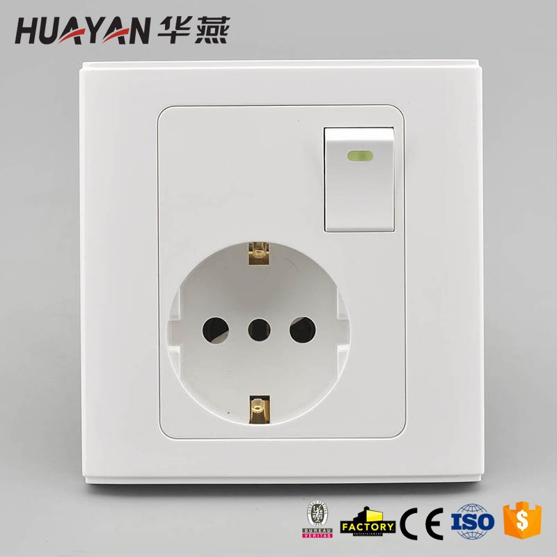 HYC-1GANG EURO SOCKET,HYC-1GANG EURO SOCKET