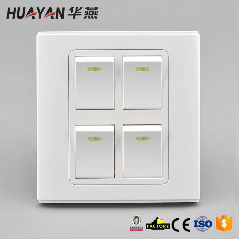 HYC-4GANG 1WAY SWITCH,HYC-4GANG 1WAY SWITCH