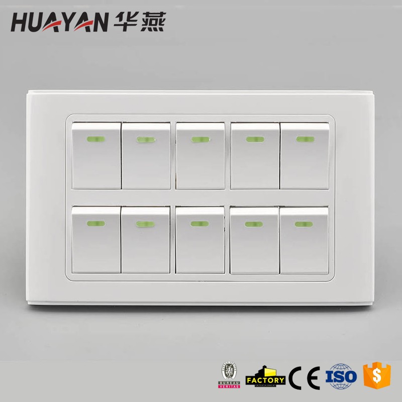 HYC-10GANG 1WAY SWITCH,HYC-10GANG 1WAY SWITCH